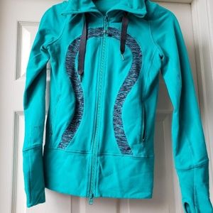 Lululemon hoodie zipper jacket with thumb holes